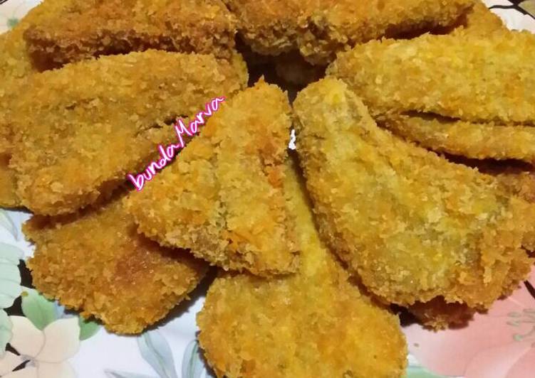 Pisang goreng crispy