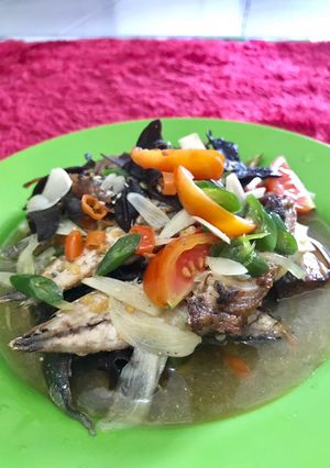Foto resep Pindang Jamur Cabe Ijo