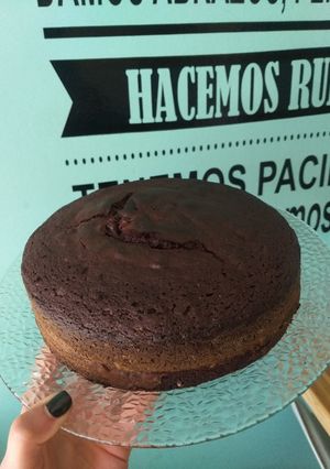 Una foto de Torta matera de chocolate