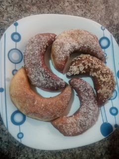 Une photo de Les croissants 🌙 👍 😋
