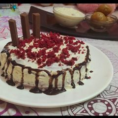 Red velvet cake A picture of Red velvet cake.
