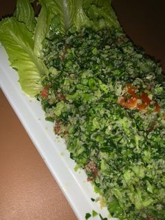 صورة لوصفة تبولة