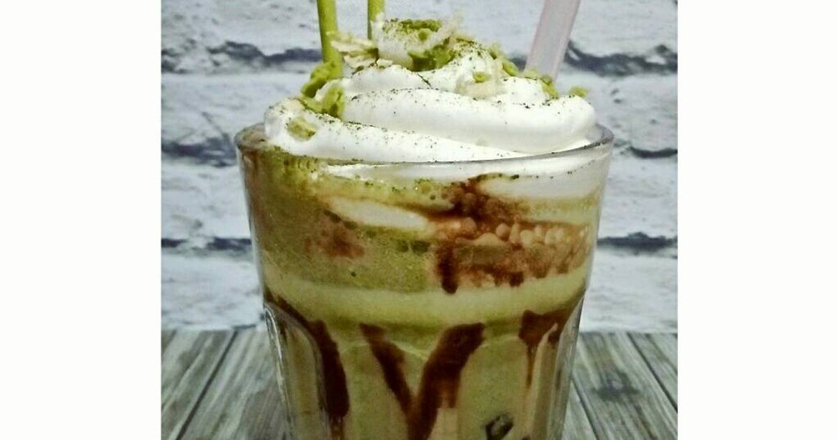 7 resep green tea frappe enak dan mudah Cookpad