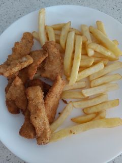 Una foto de Lagrimitas de pollo😋