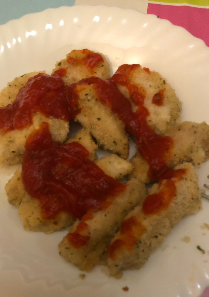 Una foto de Nuggets de pollo al horno