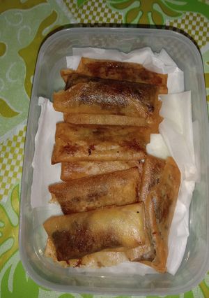 Foto resep Lumpia isi keju meses