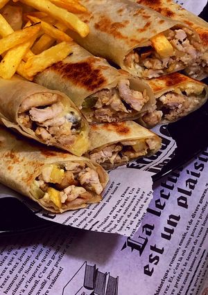 صورة لوصفة شاورما صاج 😋