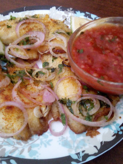 A picture of Pan Fried Tilapia Fish.