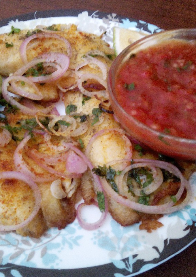 A picture of Pan Fried Tilapia Fish.