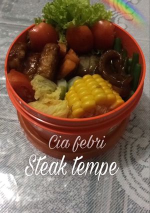 Foto resep Steak tempe ala fe'