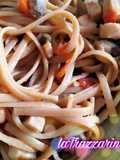 Linguine integrali al ragù di pesce spada