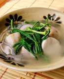 Canh khoai sọ rau rút