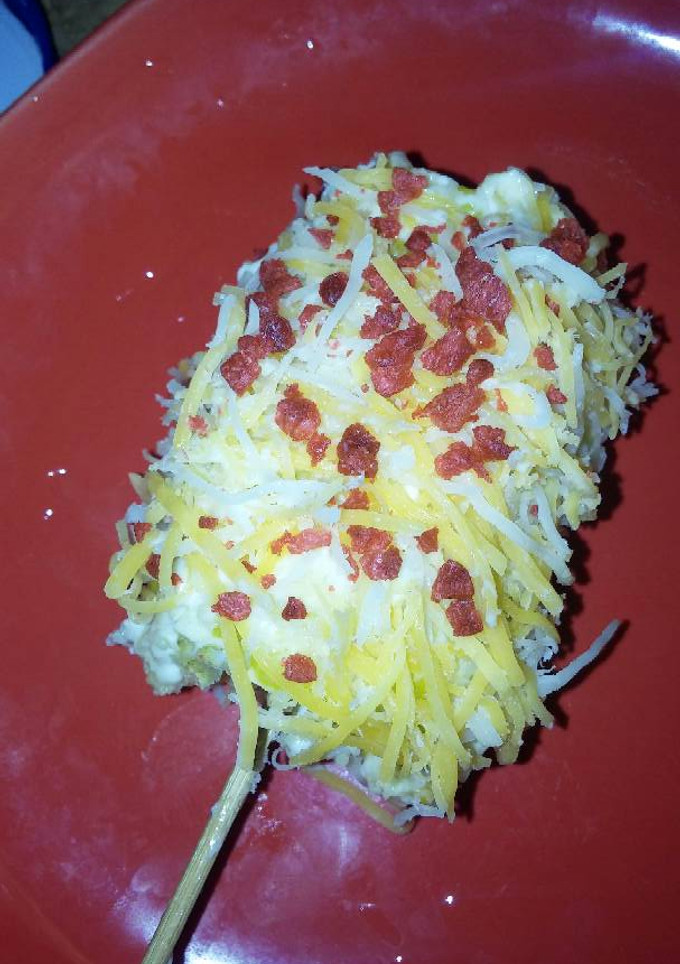 Una foto de Mazorcas con queso
