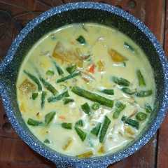 A picture of Lodeh Kacang Tauge Waluh.