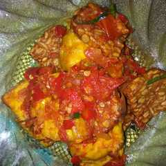 รูปของ Tempe dan Tahu penyet