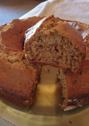 Una foto de Budín de banana