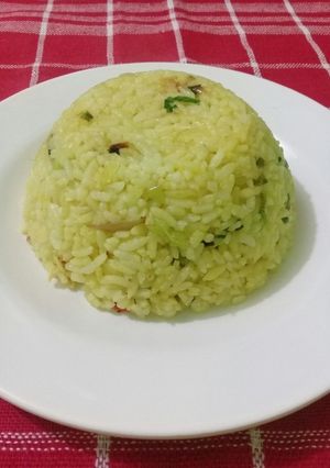 Foto resep 🍒 Nasi goreng kuning
