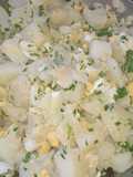 ENSALADA DE PAPAS HUEVO Y PEREJIL. Fácil RICO IDEAL PARA ACOMPAÑ