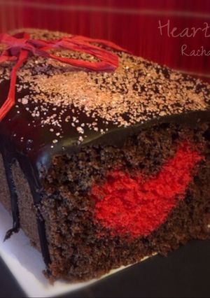 صورة لوصفة Heart cake ❤️كيك القلب