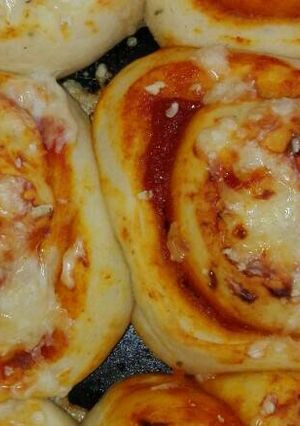 Pizzás csiga recept fotója