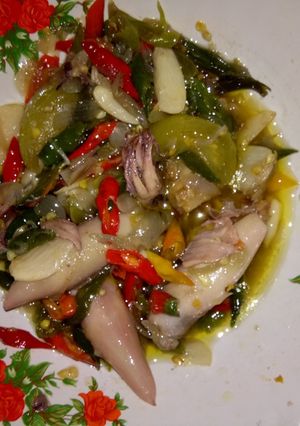 Foto resep Oseng mercon cumi asin