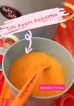 Foto resep Tim Ayam Kabocha Slowcooker MPASI 6+