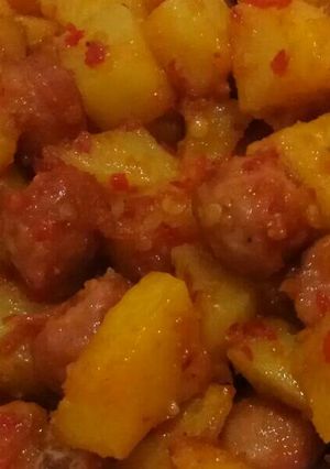 Foto resep Sambal Goreng Kentang Sosis