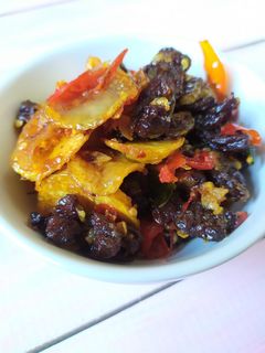 Foto resep Dendeng Kering Balado