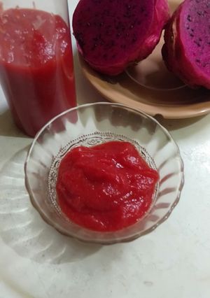 Foto resep Saos tomat kulit buah naga