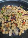 🍲 Salteado de garbanzos y verdura