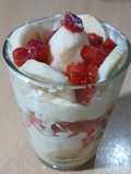 Fresa y banana con crema de @Dari.cook