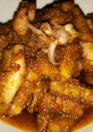 Foto resep Oreg Tempe Cumi Basah