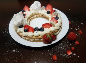Una foto de Cream Tart