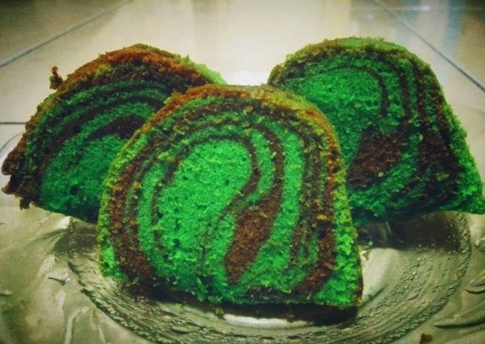 Resep Bolu Pandan Zebra (Bolu Marmer) Oleh Dapurnadia - Cookpad Resep Bolu Pandan Zebra (Bolu Marmer) Oleh Dapurnadia - Cookpad