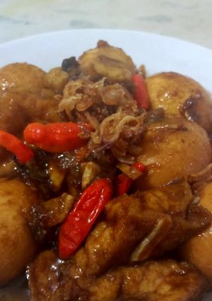 Foto resep Semur telur tahu