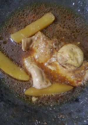 Foto resep Semur Telur dan Kentang