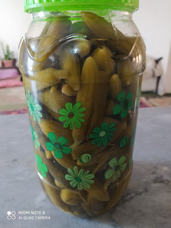 عکسی از دستور خیار شور فوق ترد خانگی