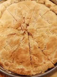 Foto di Torta salata al prosciutto e formaggio
