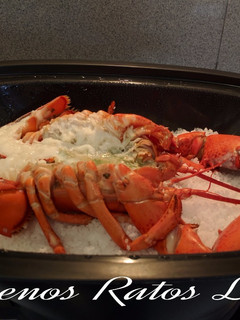 Una foto de Bogavante al vapor, Monsieur Cuisine Plus, Thermomix.