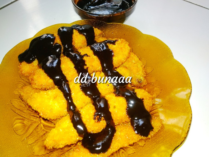 Resep Pisang Goreng Crispy (Balut tepung roti / panir) Anti Gagal