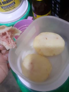 Una foto de Arepita de harina de pan