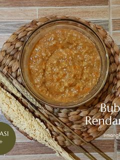 Foto resep MPASI 8-12 bulan menu lengkap - Bubur Rendang Daging