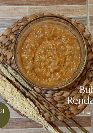 Foto resep MPASI 8-12 bulan menu lengkap - Bubur Rendang Daging