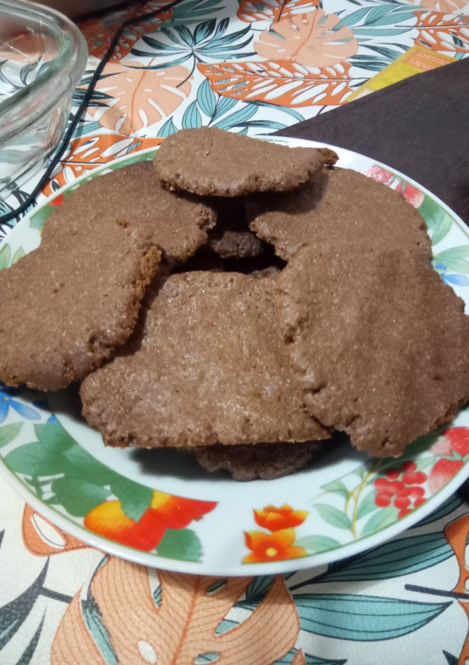 Una foto de Galletitas de chocolate crocantes sin manteca