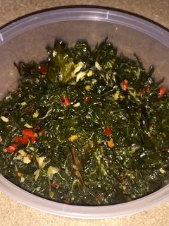 Foto resep Tumis Daun Singkong