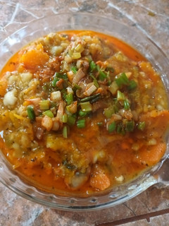 Una foto de Locro de Vegetales 😋😊💯saludable Riquísimo