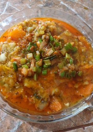 Una foto de Locro de Vegetales 😋😊💯saludable Riquísimo