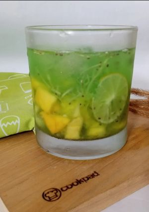 Foto resep Es Timun Mangga Jeruk Nipis