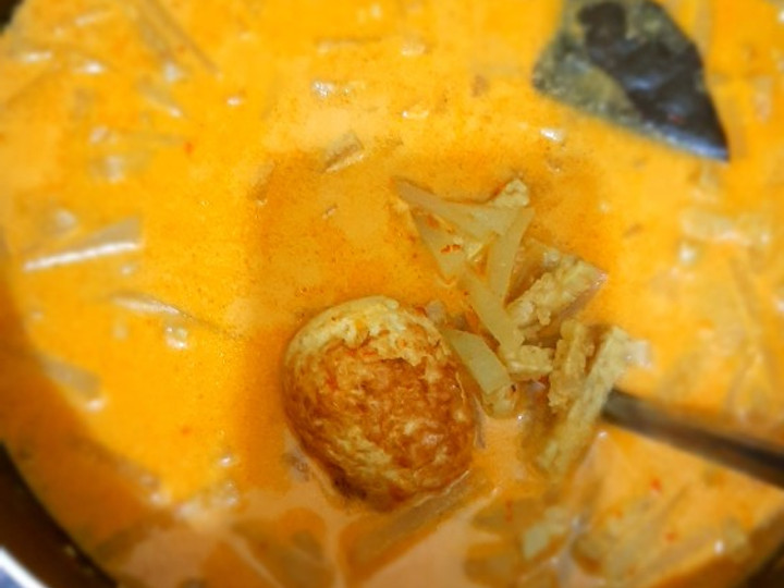 Cara Memasak Sayur labu tempe telur (santan) Irit Anti Gagal