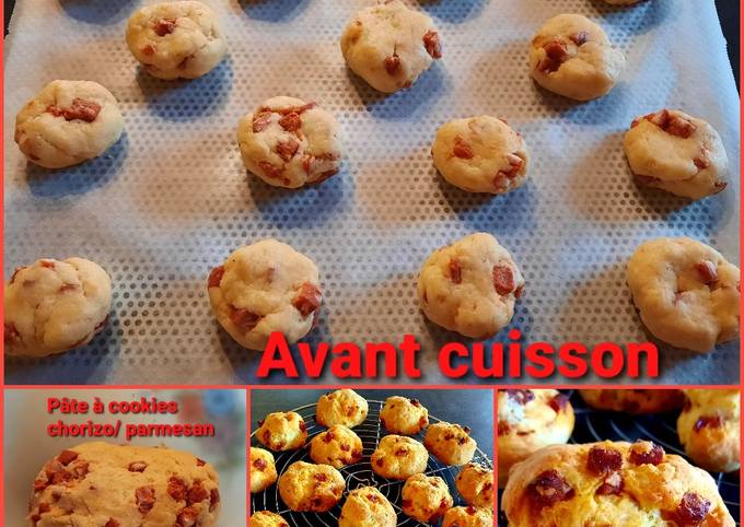 Cookies parmesan/chorizo